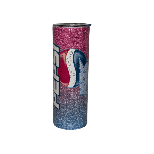 Tumbler - blå/pink max