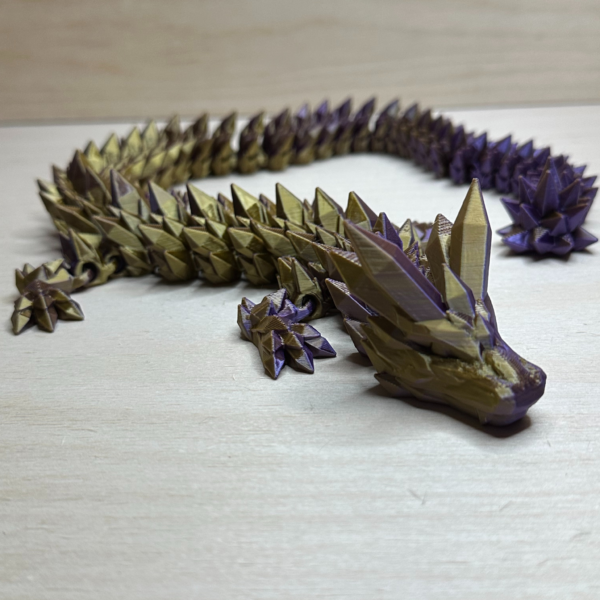 krystal drage - 3D printet - Image 4