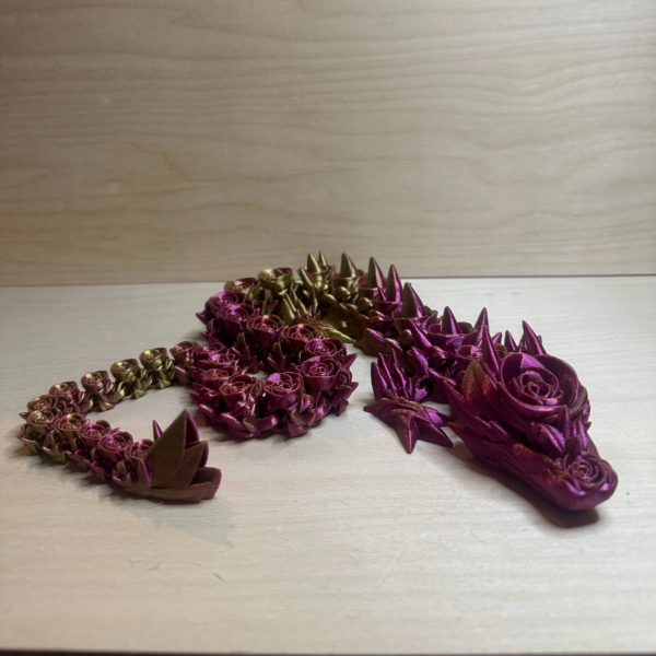 Rose dragon - 3D-printet drage - Image 2