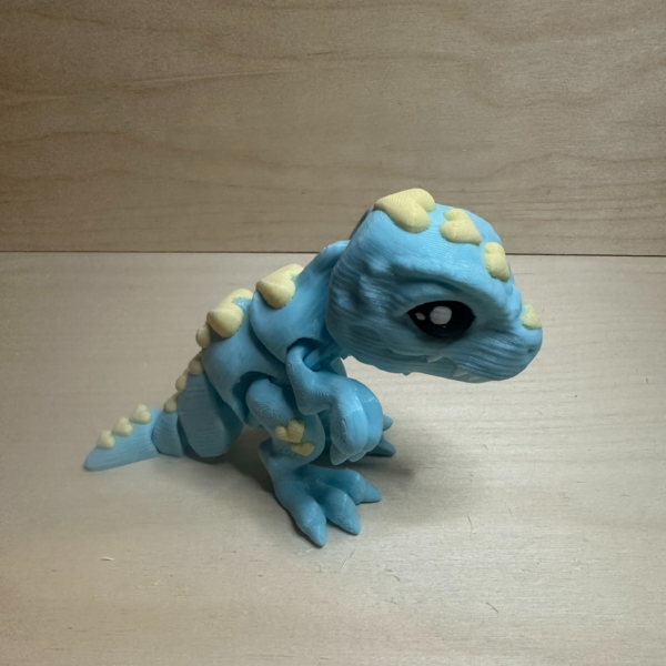 Hjerte T-rex - 3D-printet dinosaur