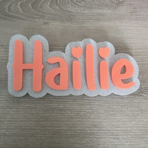 Navneskilt piget udgave