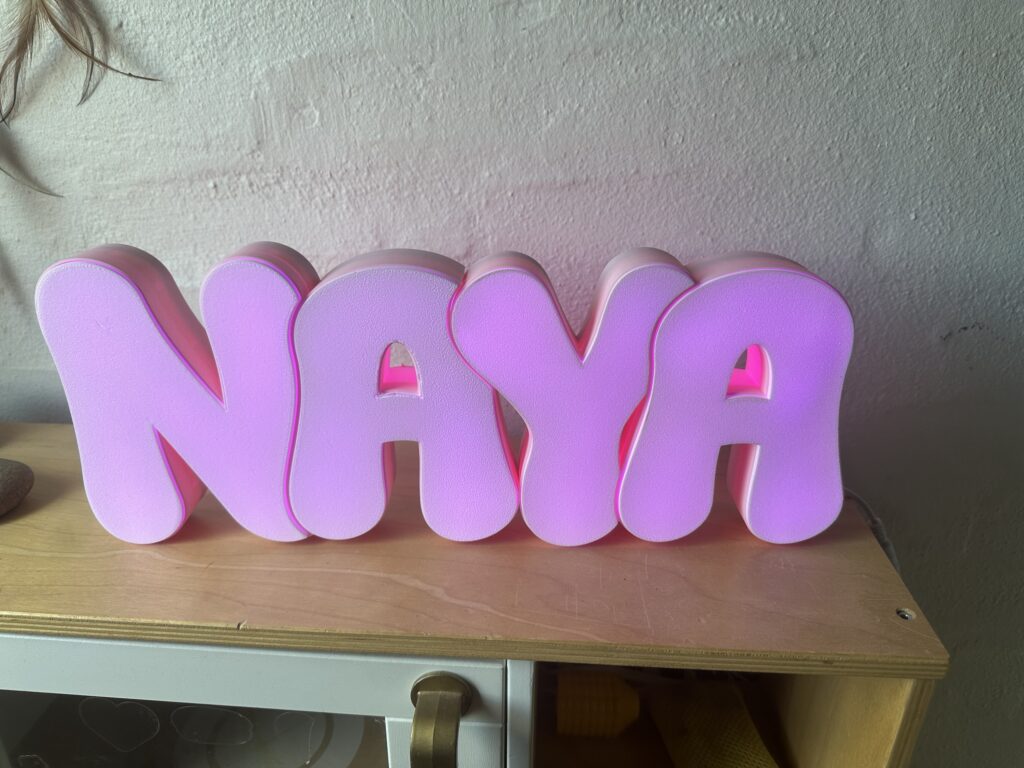 LED navneskilte/lamper