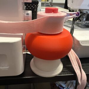 Ribrulle holder svamp til tapebinder